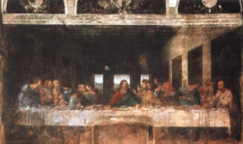 LEONARDO da Vinci The Last Supper Germany oil painting art